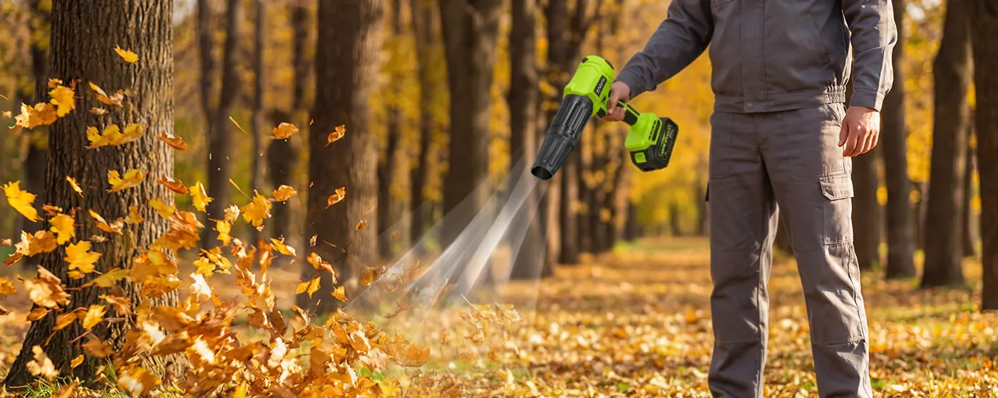 YUQUESEN Cordless Turbo Leaf Blower